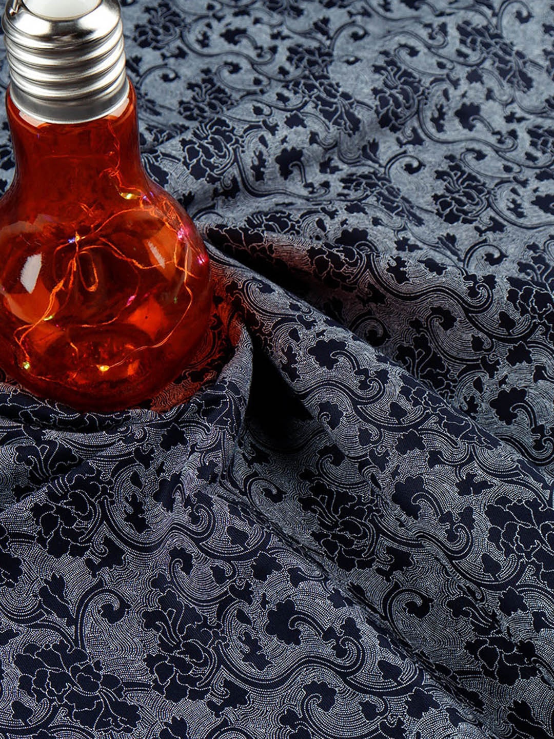 

Ramraj Men Printed Pure Cotton Shirt Clothing Fabric, Black