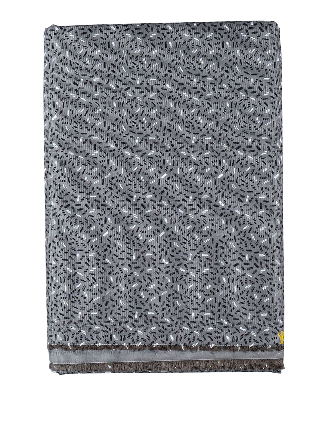 

Ramraj Men Printed Pure Cotton Shirt Clothing Fabric, Grey