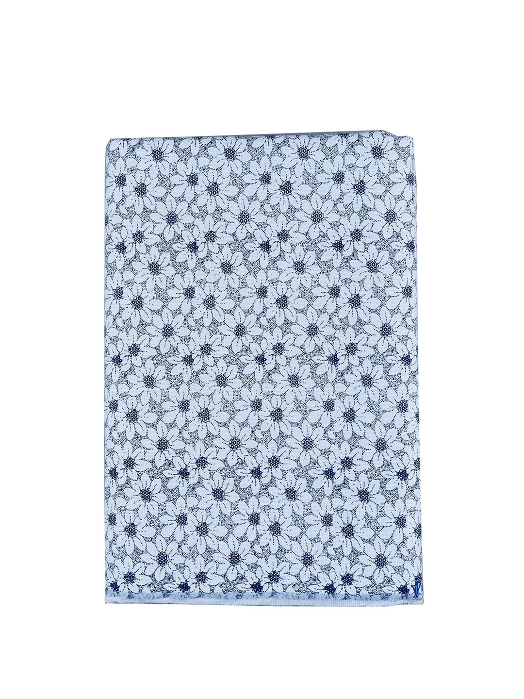 

Ramraj Men Printed Pure Cotton Shirt Clothing Fabric, Blue
