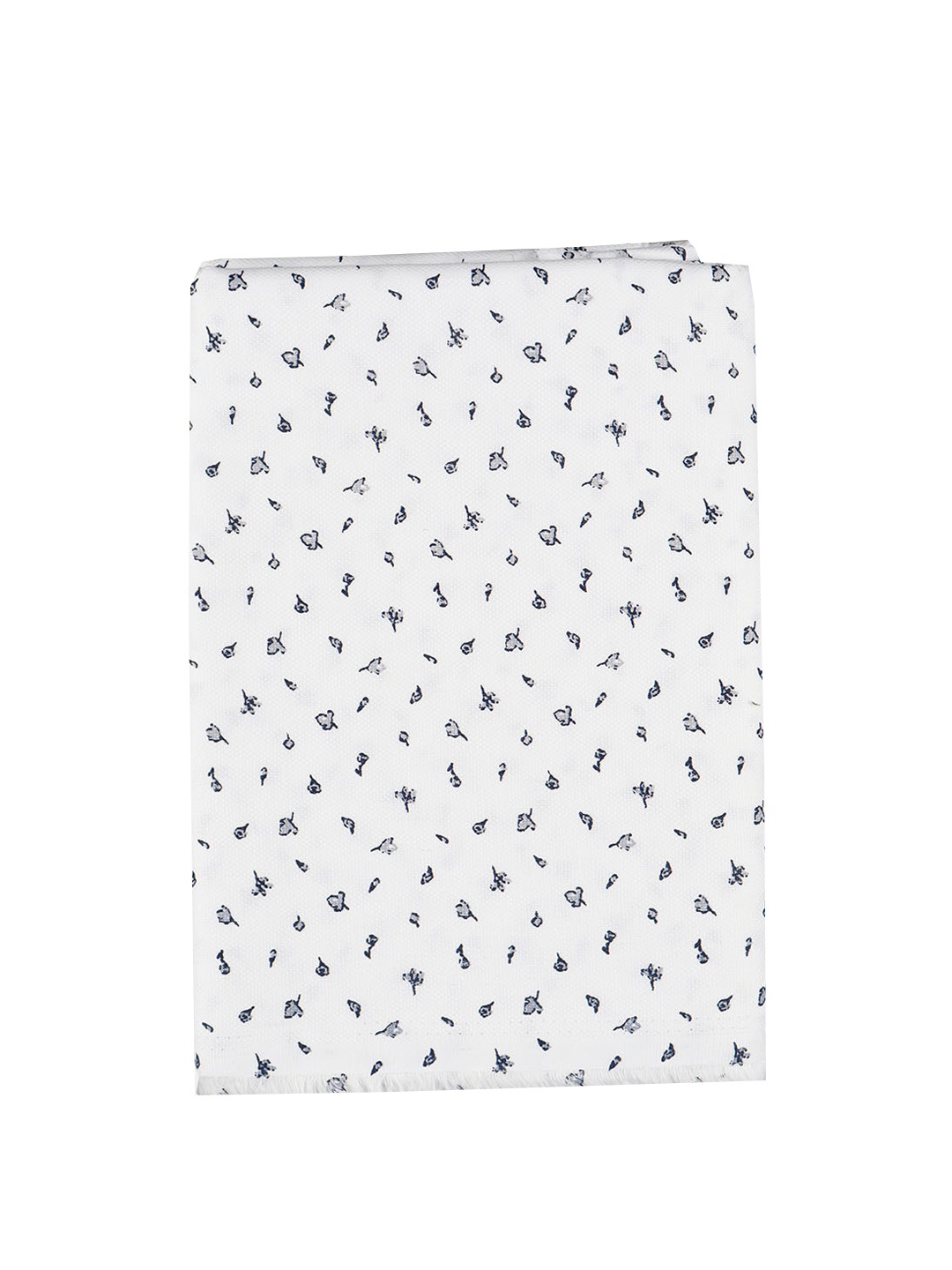 

Ramraj Men Printed Pure Cotton Shirt Clothing Fabric, White