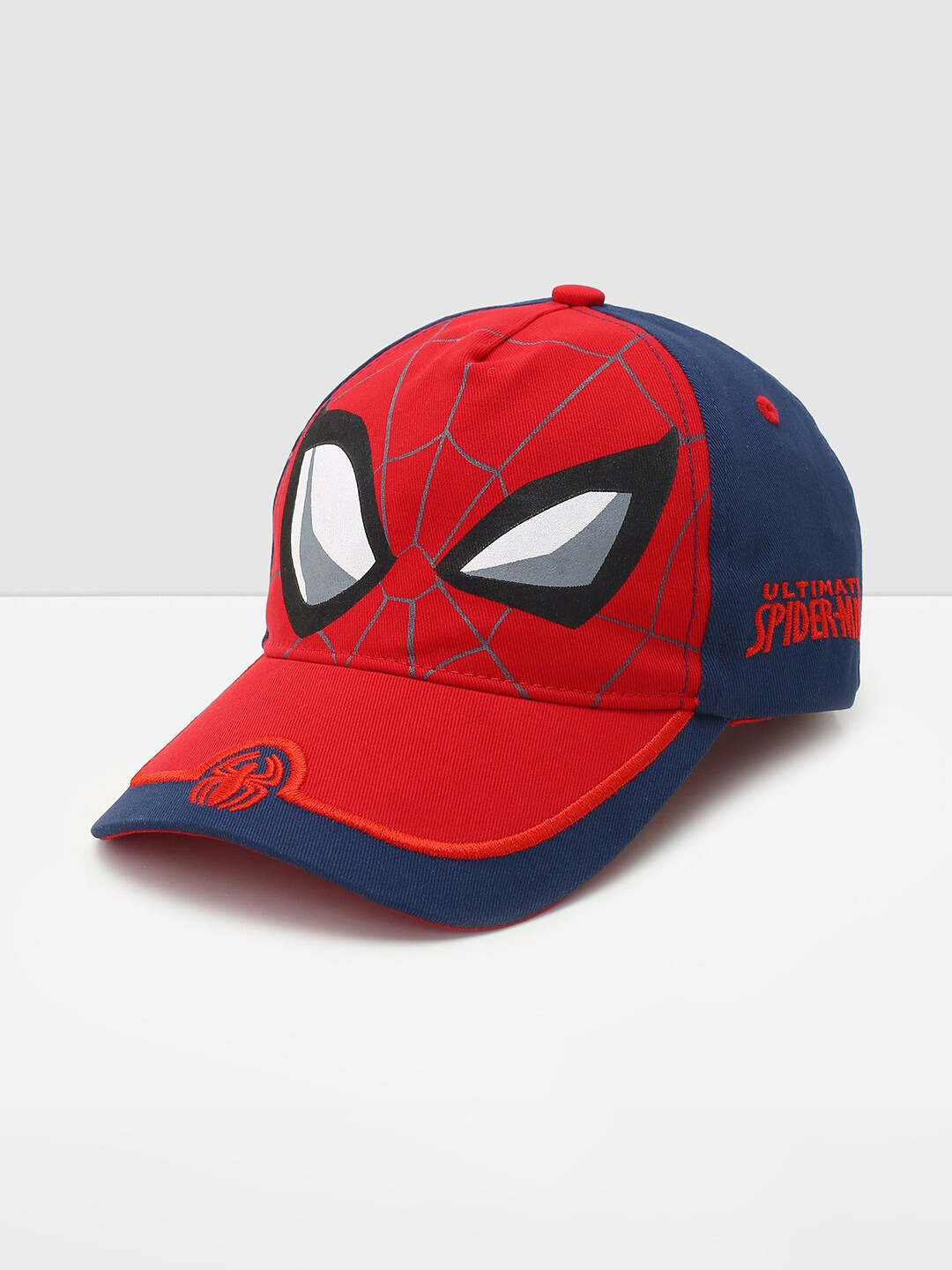 

max Boys Spider-Man Printed Baseball Cap, Red