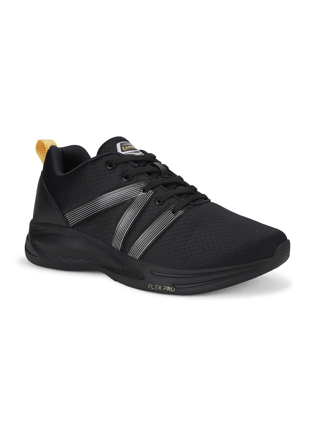

Campus Men Non-Marking Running Shoes, Black