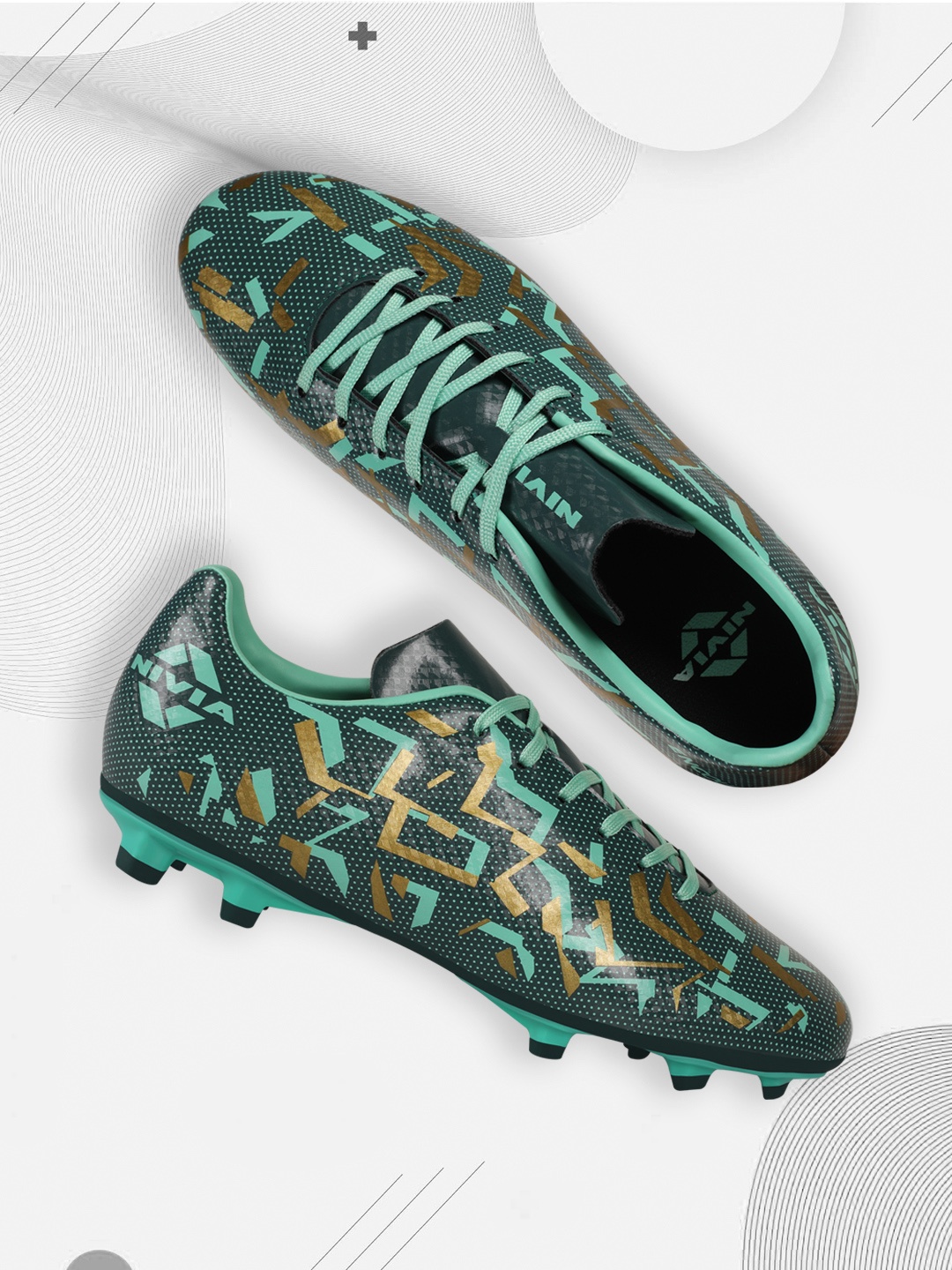 

NIVIA Men ENCOUNTER 10.0 STUD Football Shoes, Green