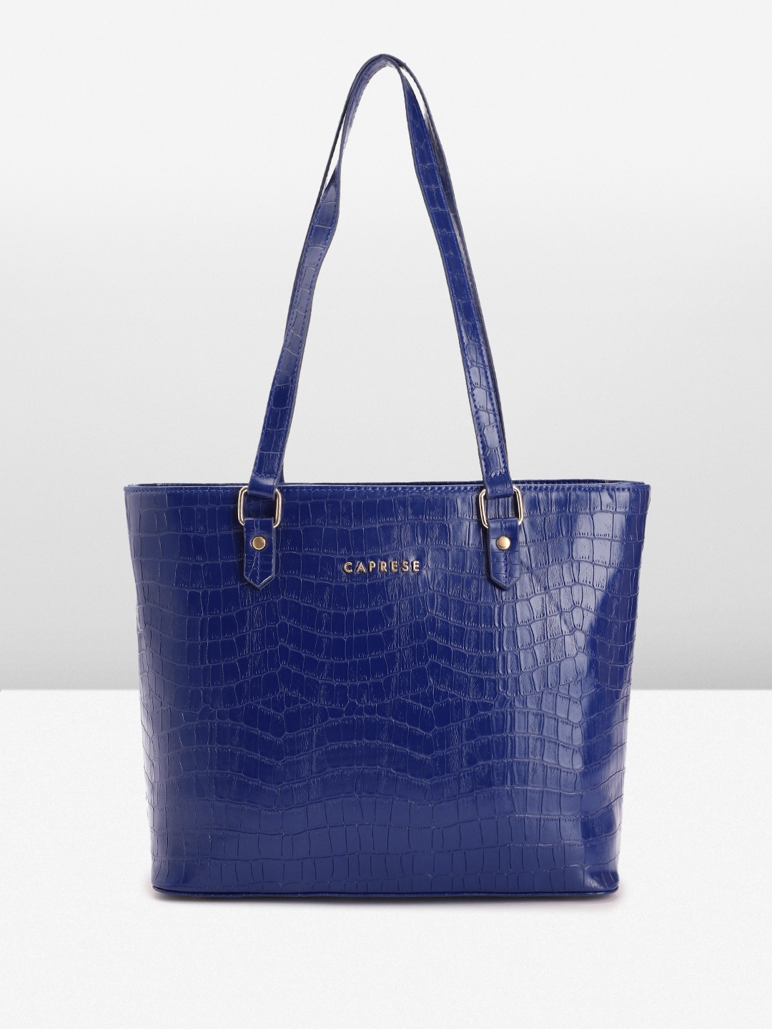 

Caprese Women Textured Shoulder Bag, Blue