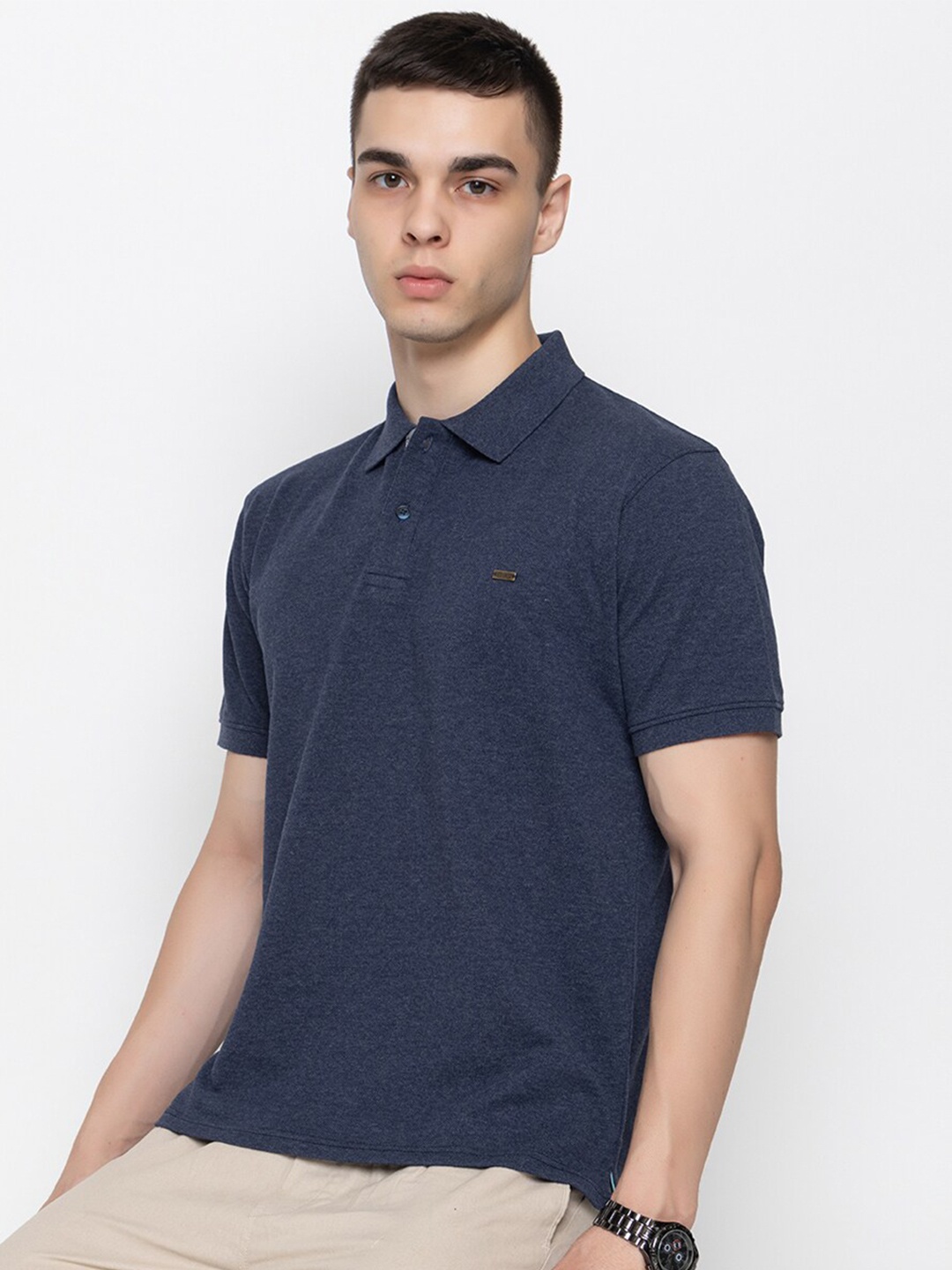 

ARMISTO Cotton Polo T-shirt, Blue