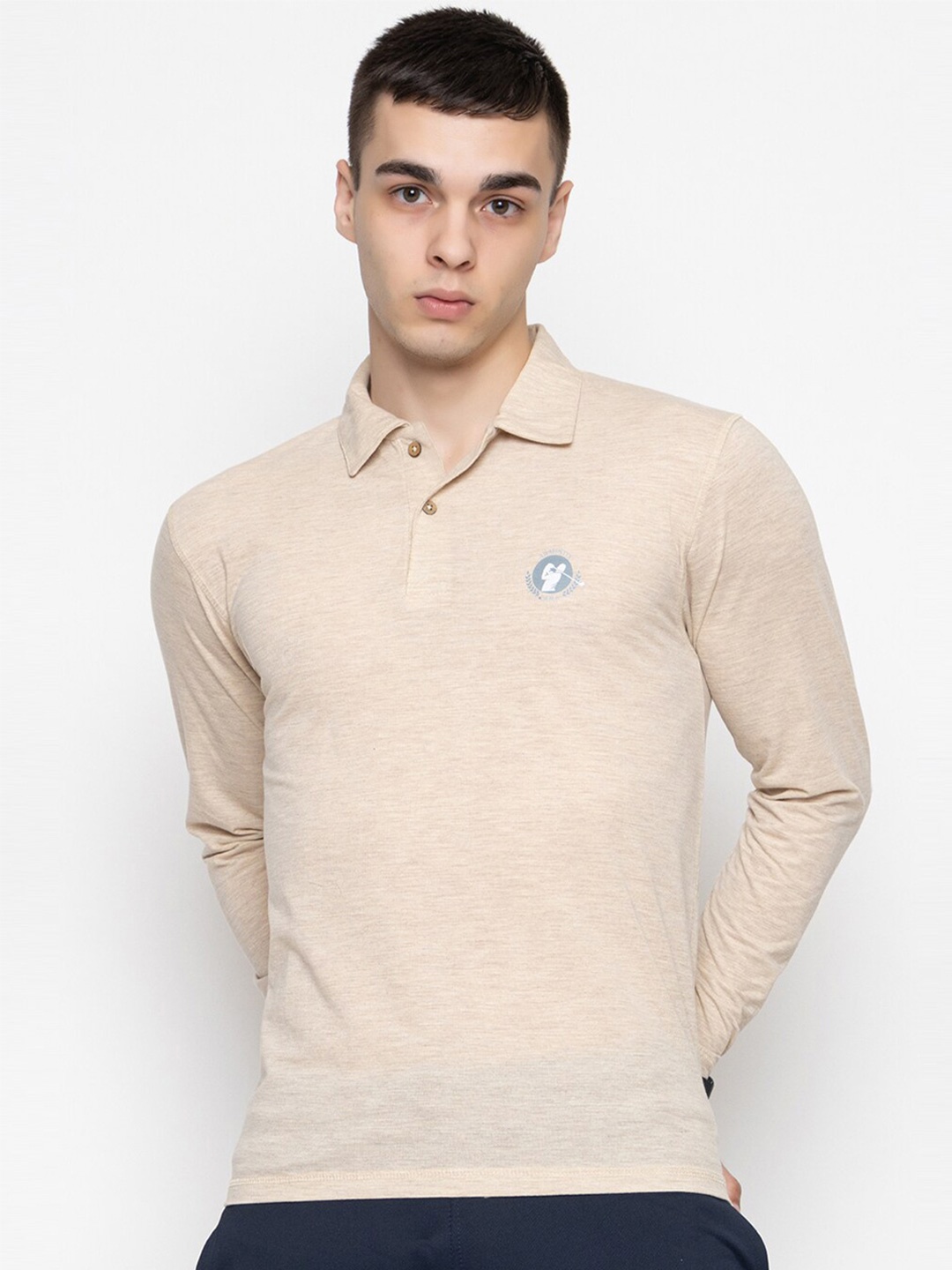 

ARMISTO Polo Collar Dri-FIT T-shirt, Beige