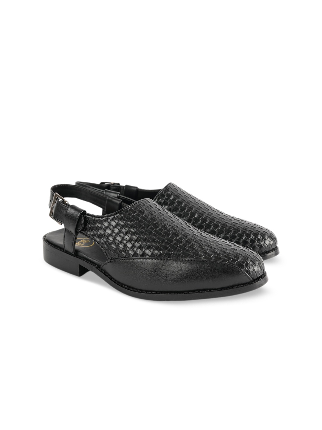 

MONKSTORY Men Avola Braided Shoe-Style Sandals, Black