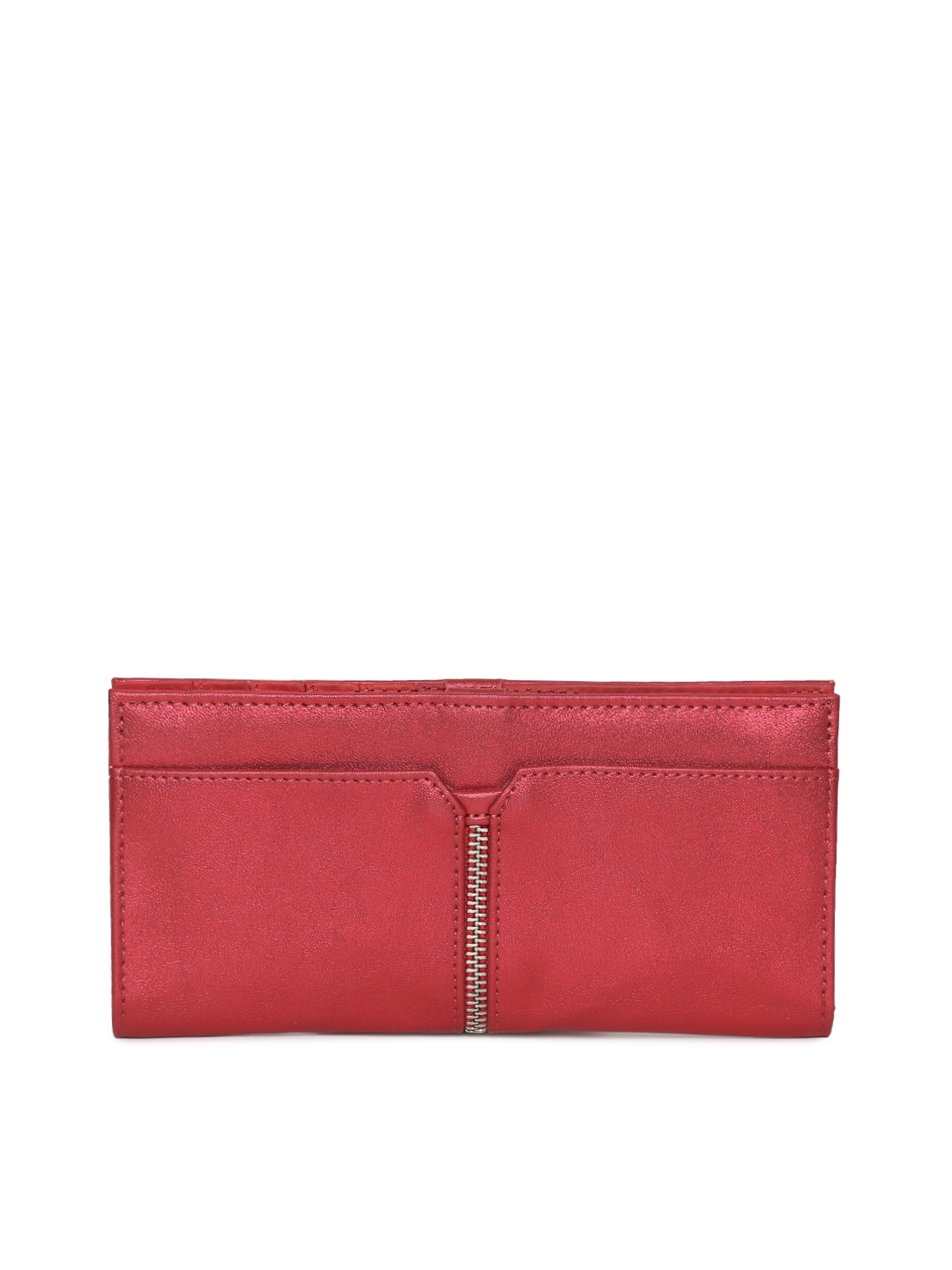 

Baggit Women Red Solid Two Fold Wallet