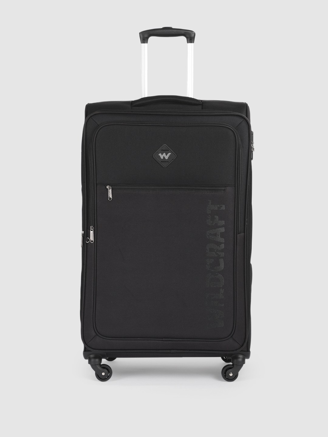 

Wildcraft Zordan Soft Large Trolley Suitcase, Black