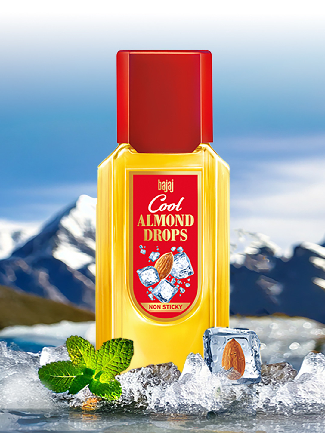 BAJAJ CONSUMER CARE Cool Almond Drops Hair Oil - 300 ml