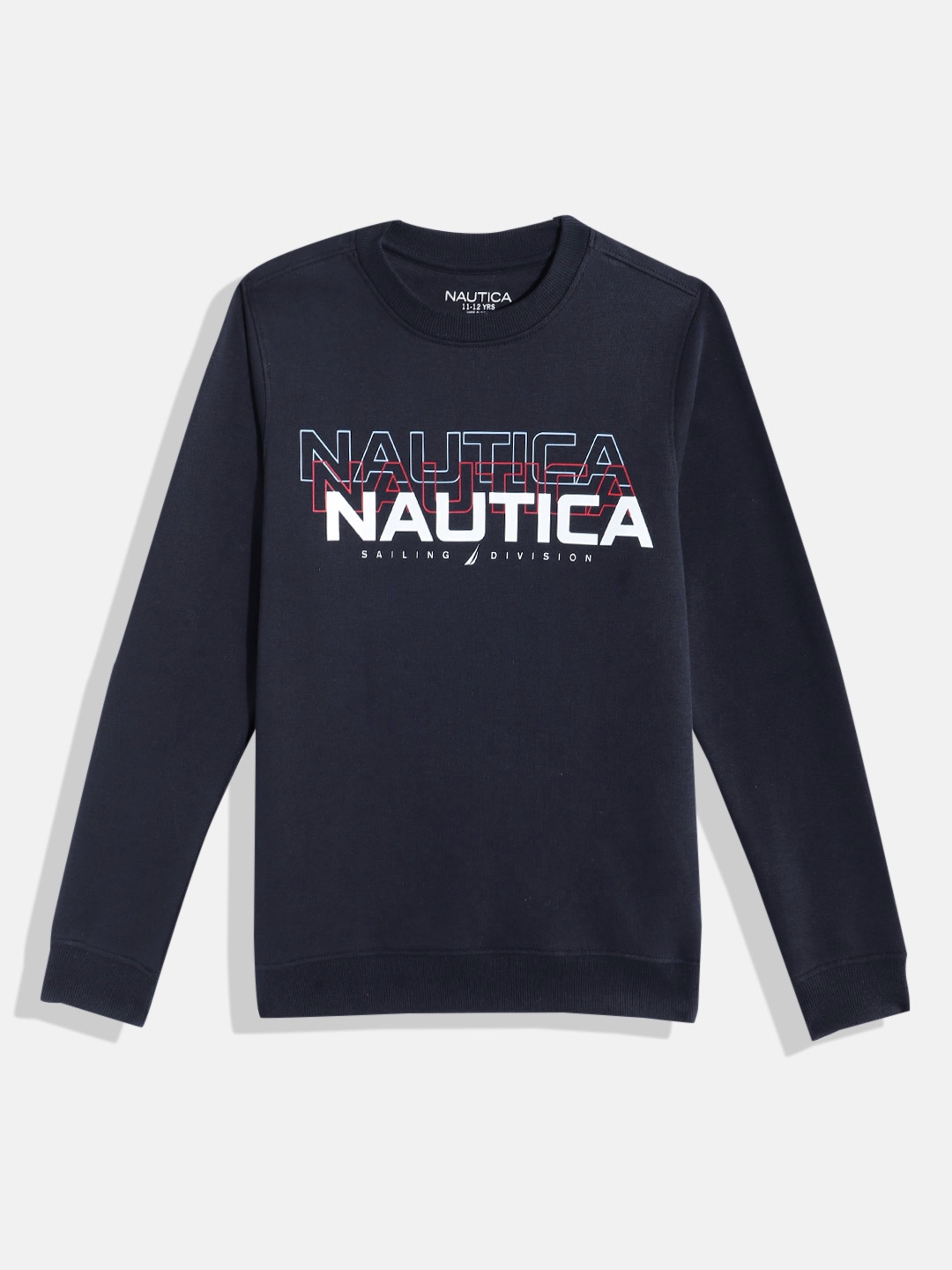 

Nautica Boys Brand Logo Print Sweatshirt, Navy blue