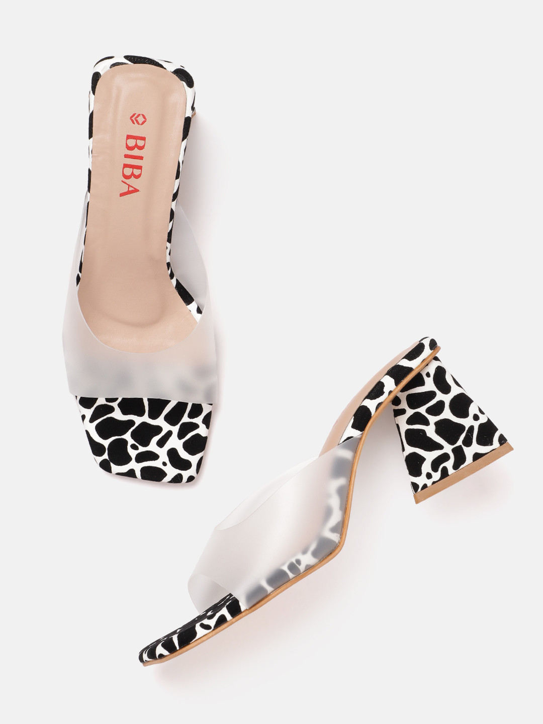 

Biba Block Heels, Transparent