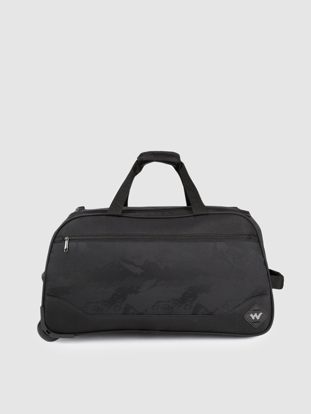 

Wildcraft Corvus Onli Soft Large Duffel Trolley Suitcase, Black
