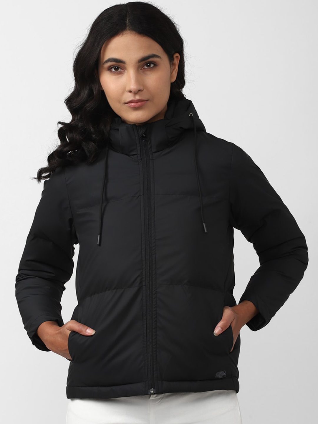 

Van Heusen Woman Hooded And Padded Jacket, Black