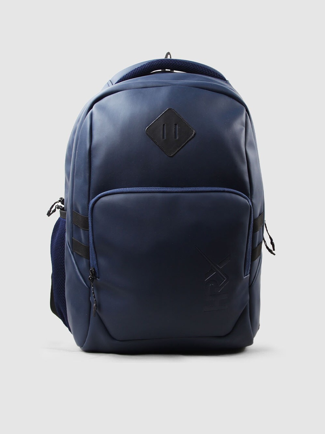 

HRX by Hrithik Roshan Blue Printed Brand Logo Backpack