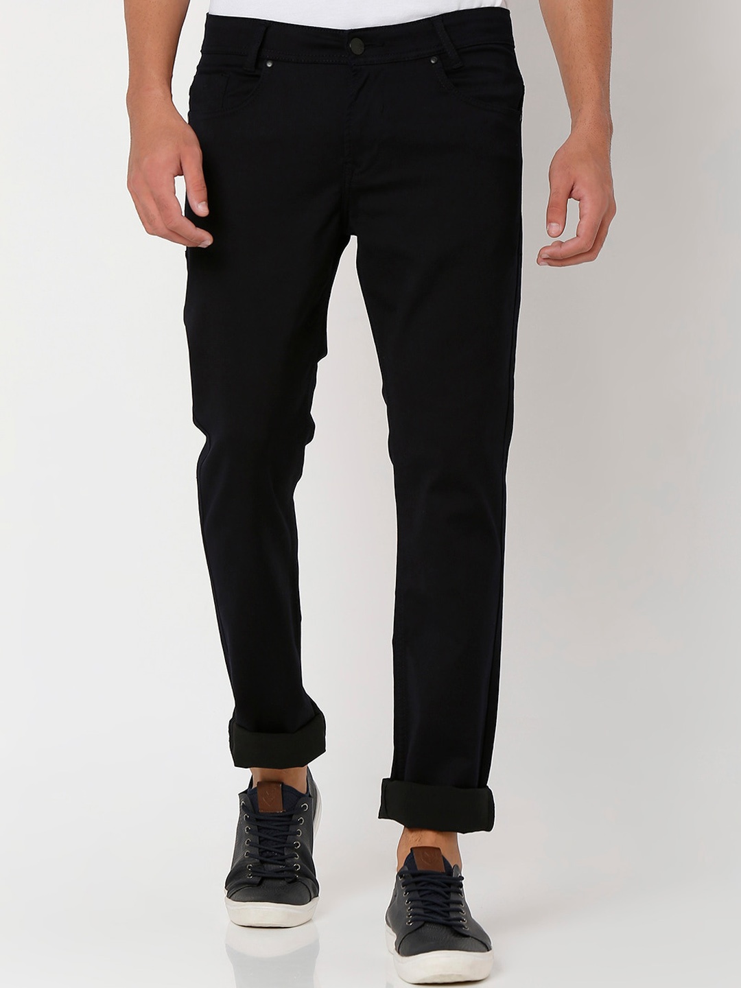 

Mufti Men Mid Rise Slim Fit Stretchable Jeans, Blue