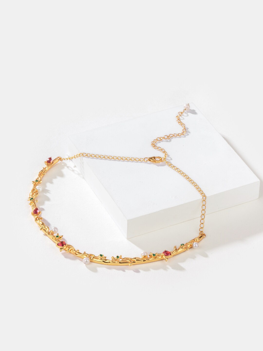 

SHAYA Sterling Silver Gold-Plated Necklace