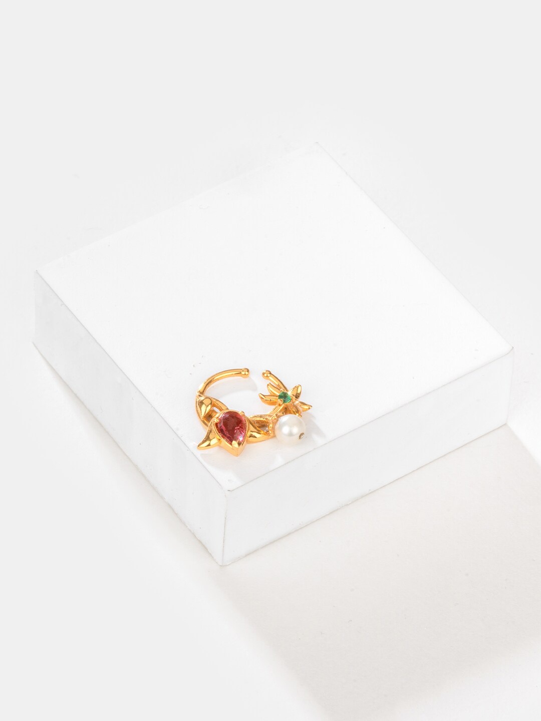 

SHAYA Women Gold-Plated Finger Ring
