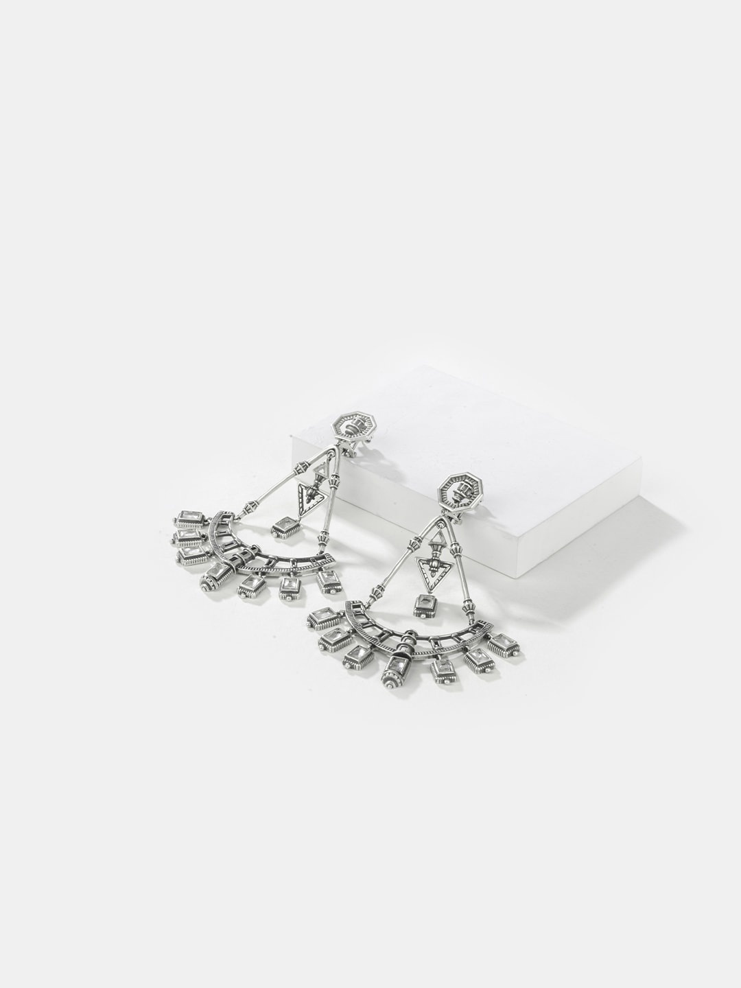 

SHAYA Sterling Silver Contemporary Drop Earrings