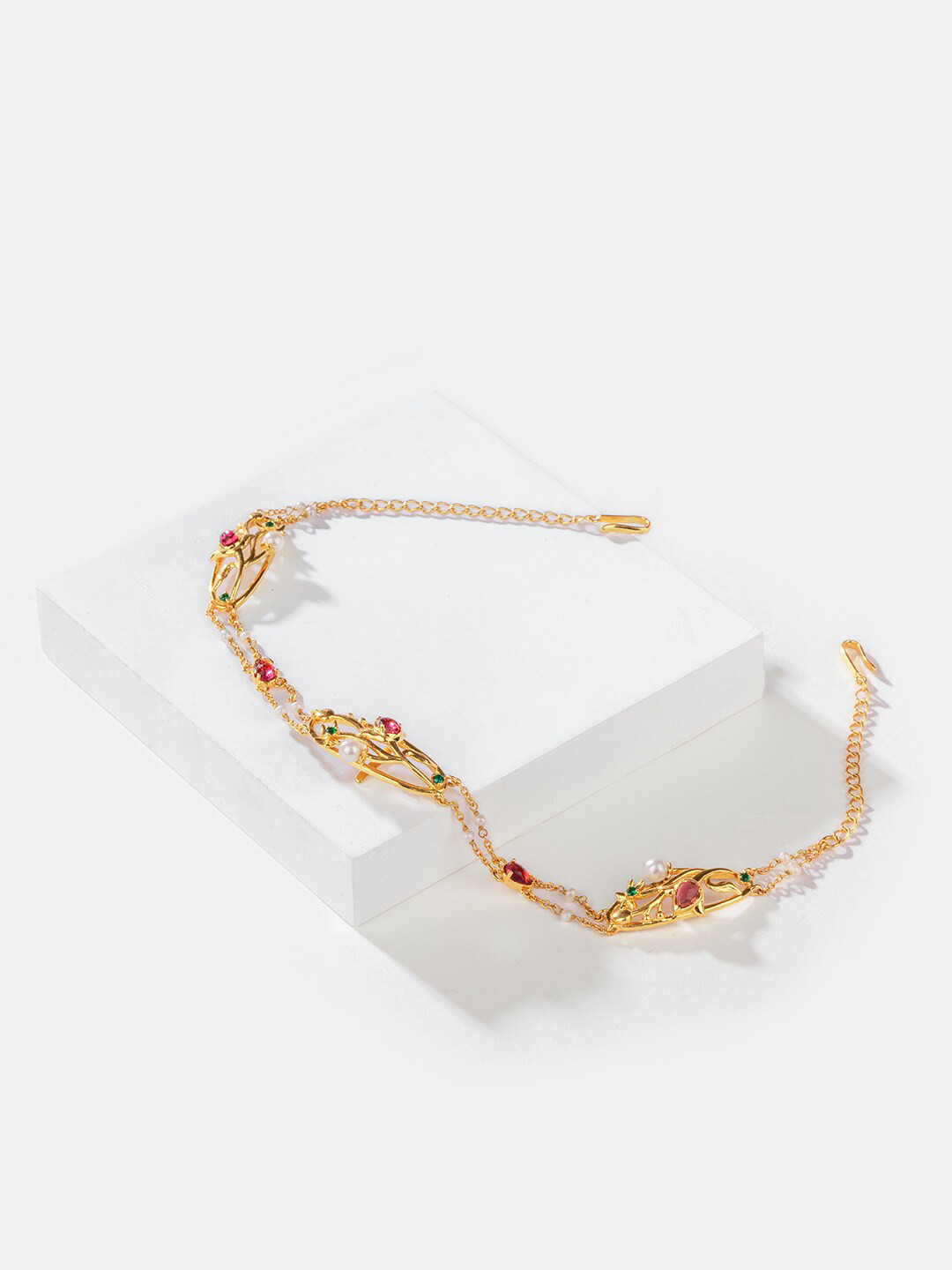 

SHAYA Women Gold-Plated Matha Patti