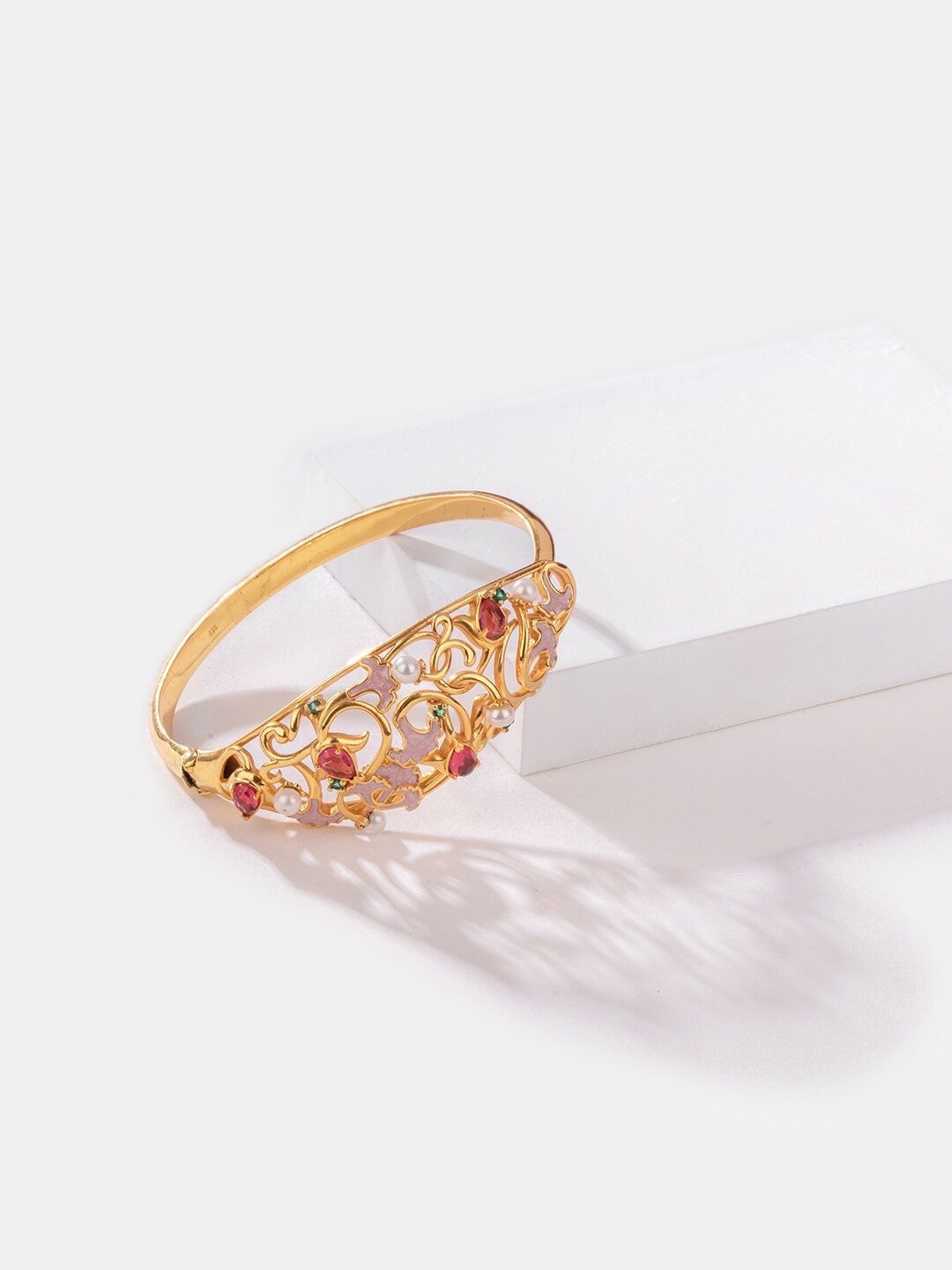 

SHAYA 925 Gold-Plated Sterling Silver Bangle-Style Bracelet