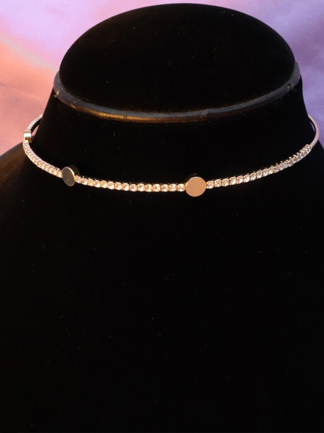 

SALTY Gold-Plated Choker Necklace
