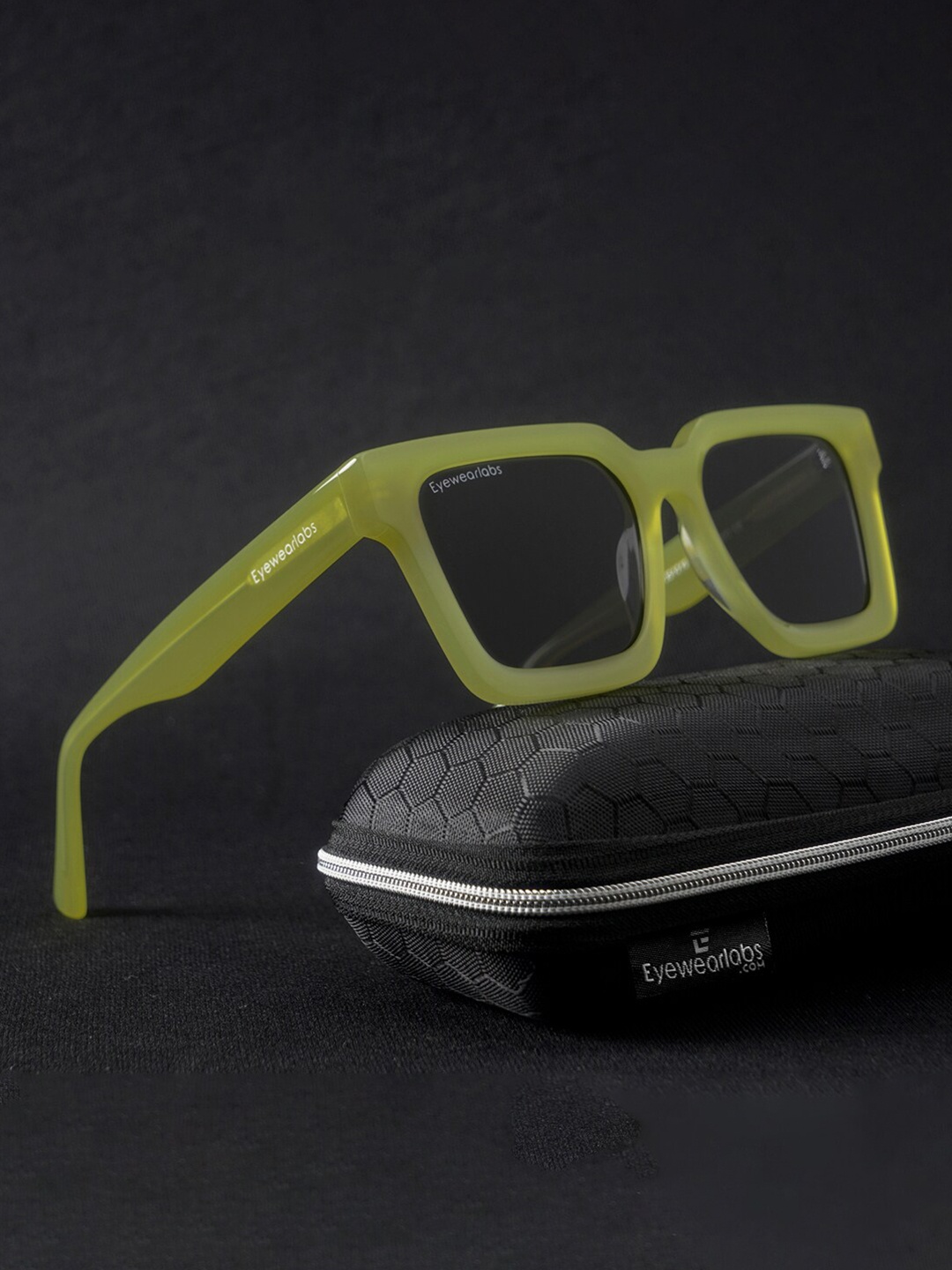 Eyewearlabs Women Lens & Oversized Sunglasses With UV Protected Lens CBrookeLMSC1EL1174, Black