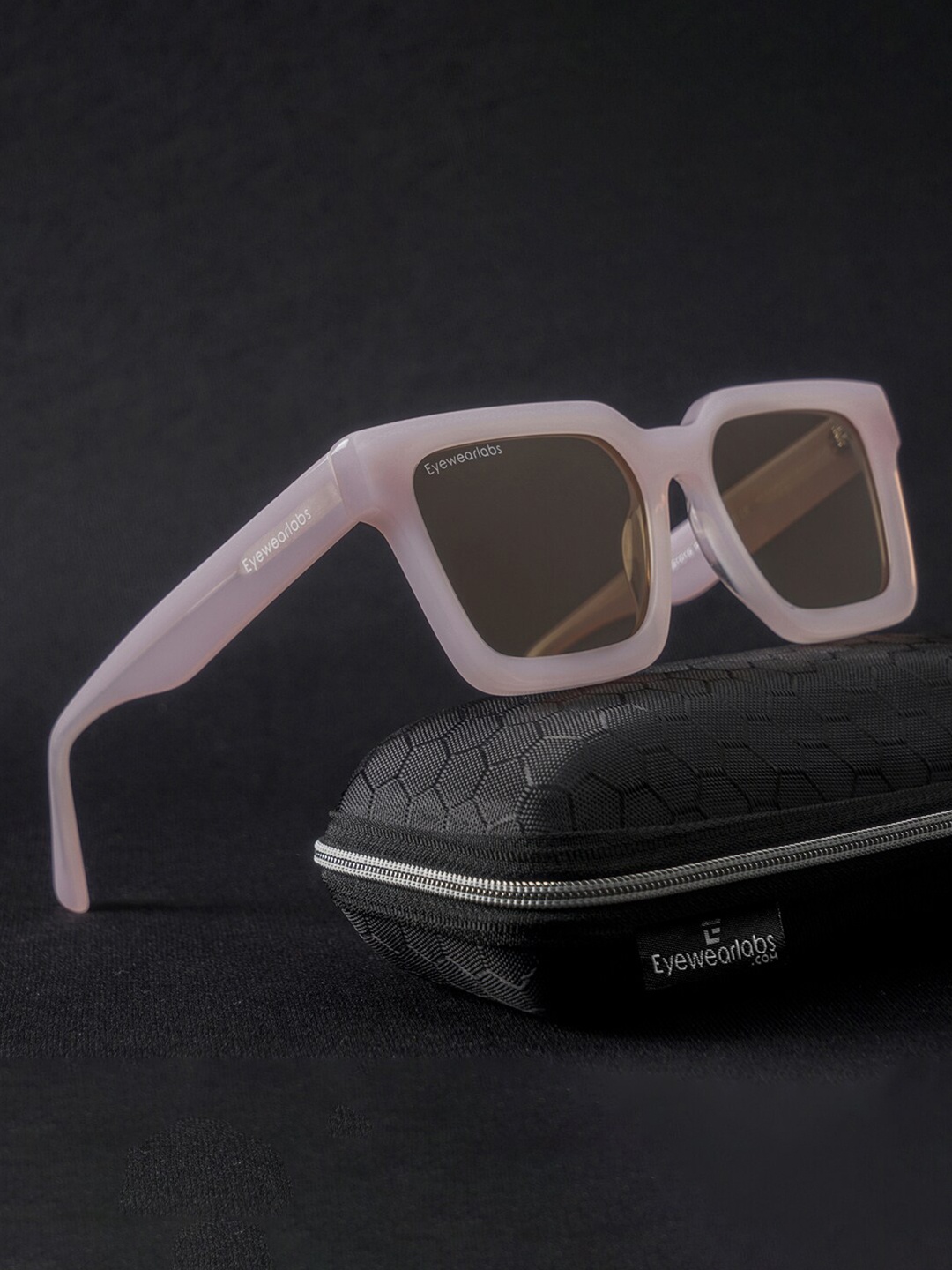 Eyewearlabs Women Lens & Oversized Sunglasses With UV Protected Lens CBrookePKSC4EL1174, Beige