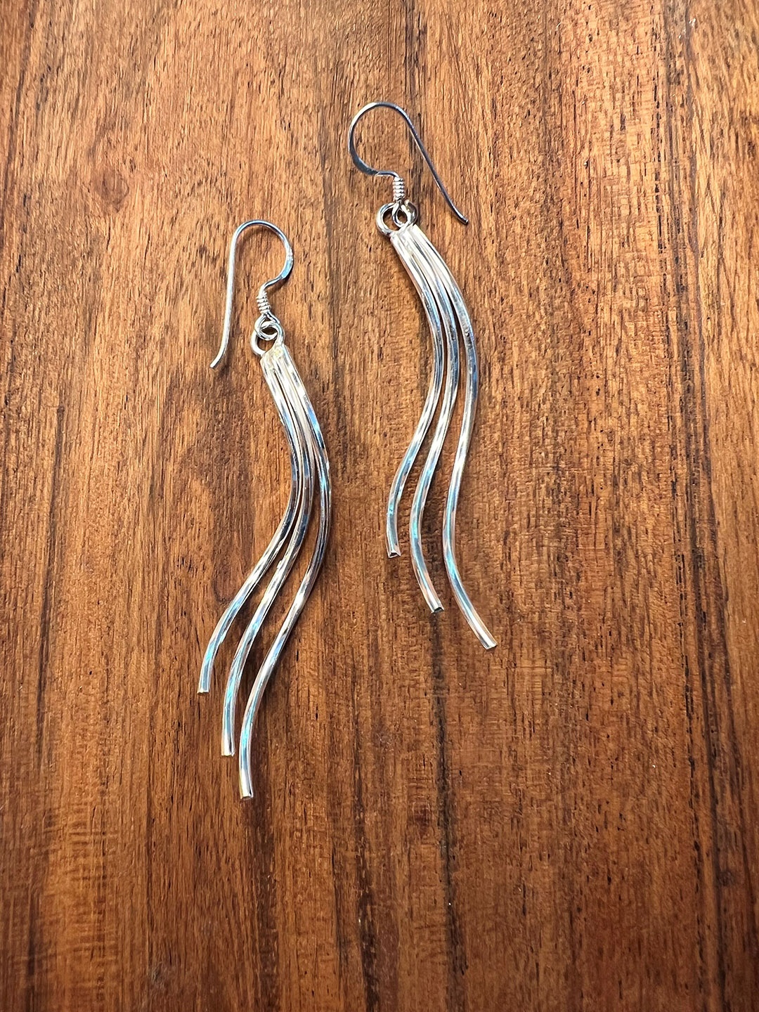 

Arte Jewels 925 Silver Contemporary Drop Earrings