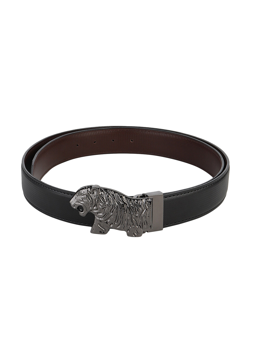 

Kastner Men Textured Reversible Belt, Black