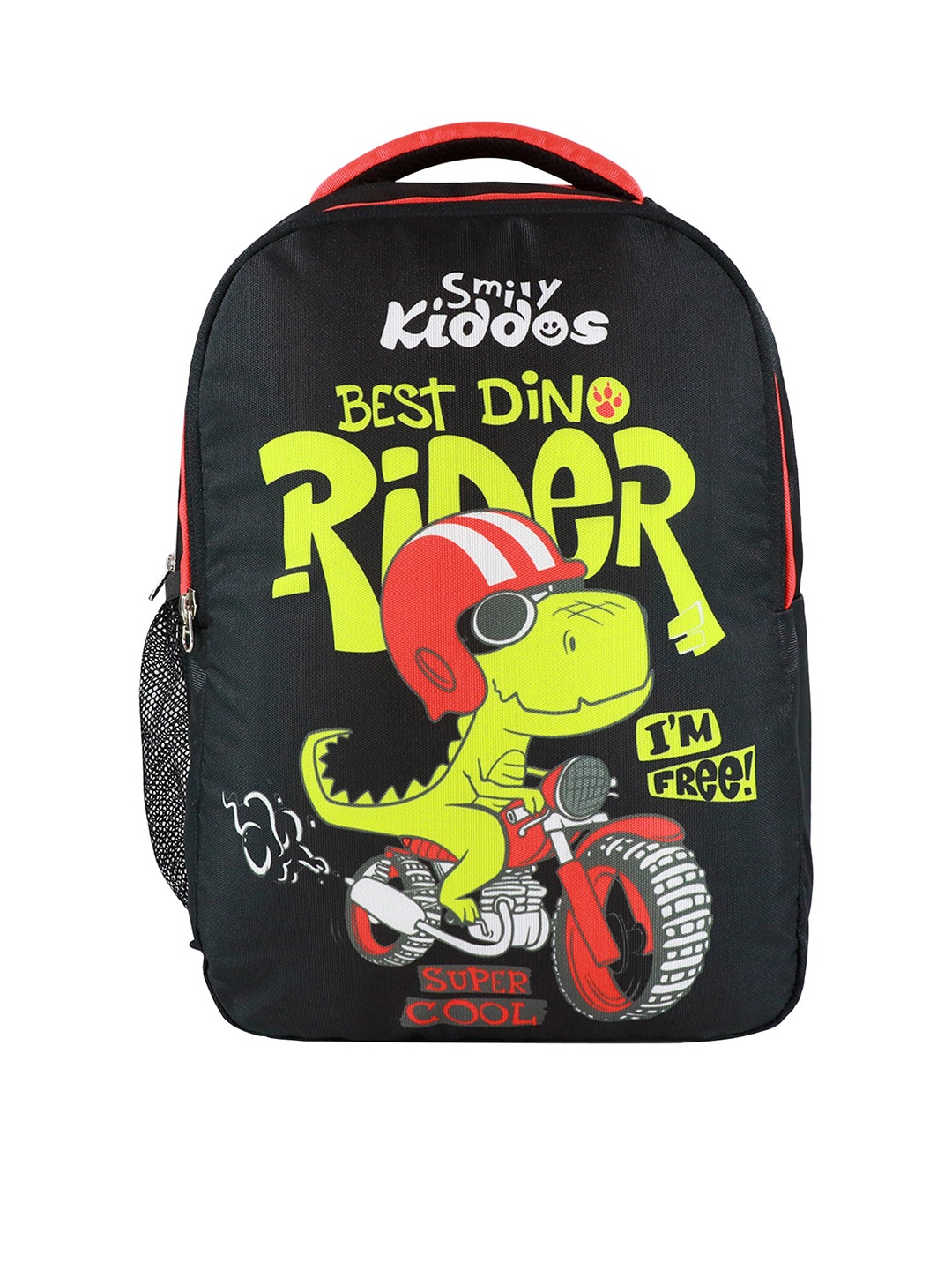 

Smily Kiddos Dino Rider Graphic Backpack, Black