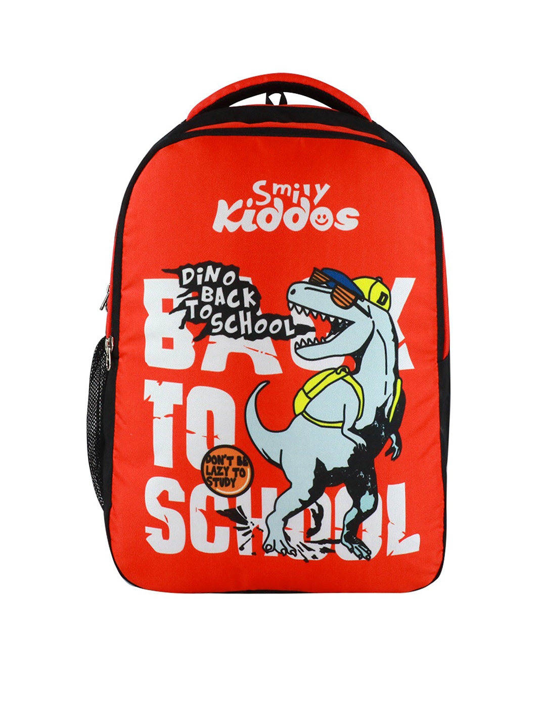 

Smily Kiddos Dino Graphic Print Backpack, Red