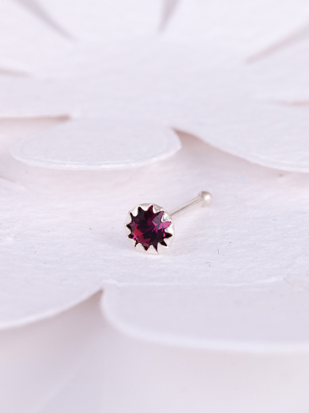 

GIVA 925 Sterling Silver Rhodium-Plated Elegant Nosepin