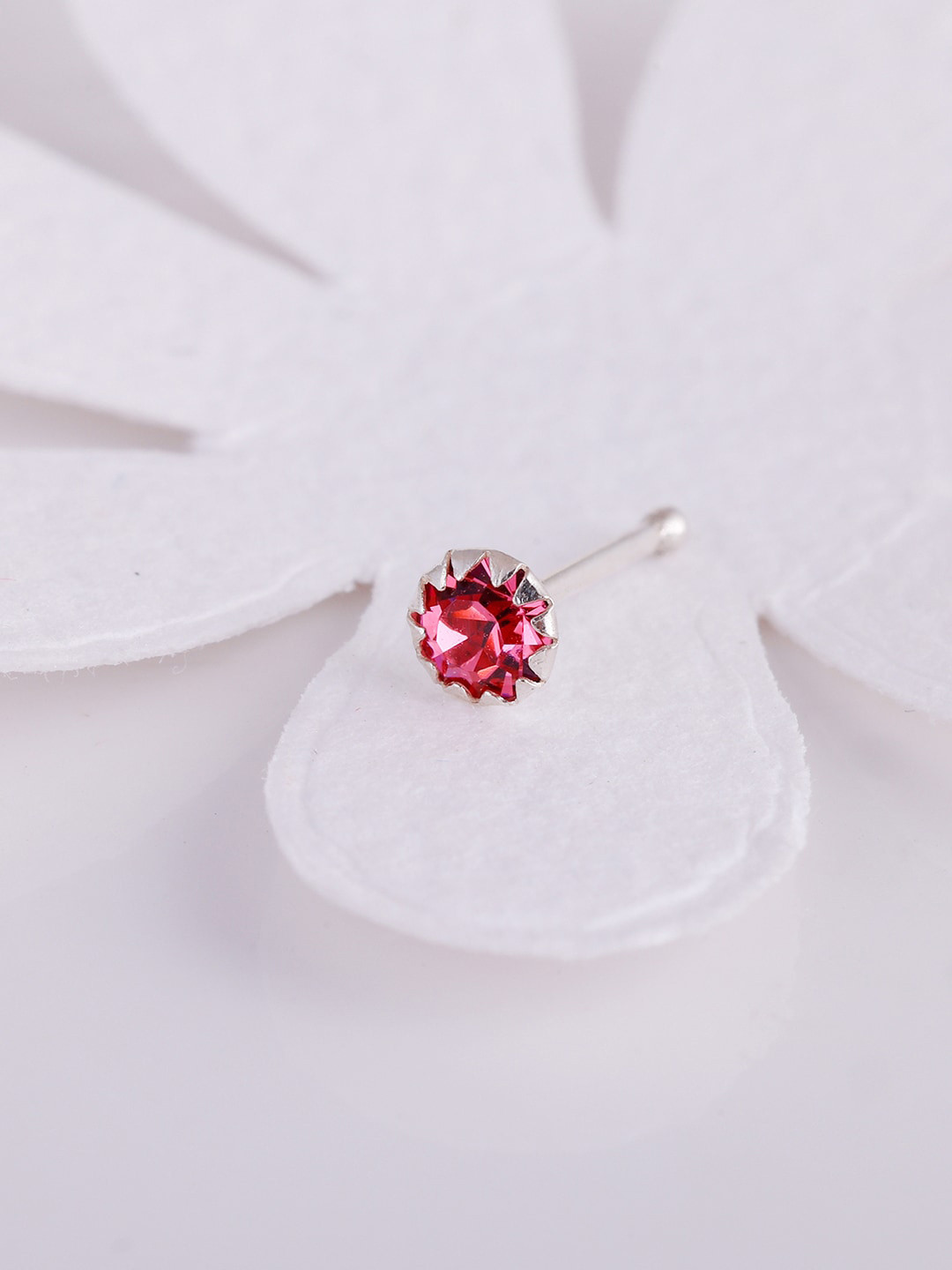 

GIVA Silver-Plated 925 Sterling Silver Stone-Studded Nosepin