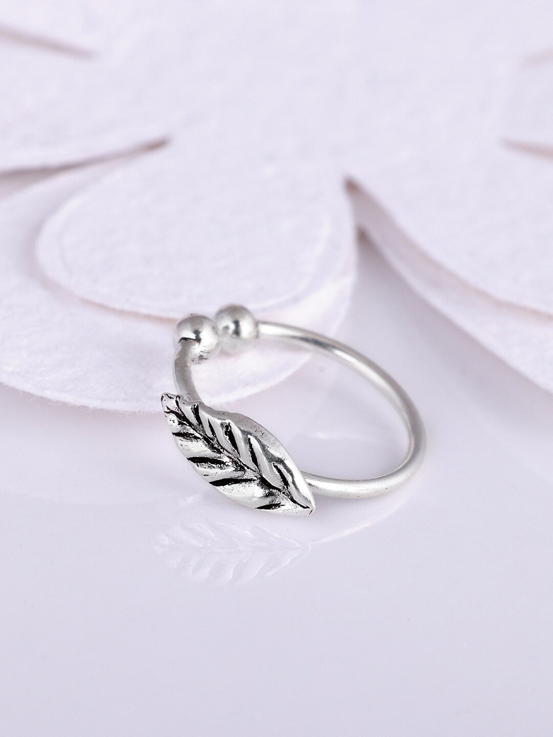 

GIVA 925 Sterling Silver Plated Oxidised Nosepin