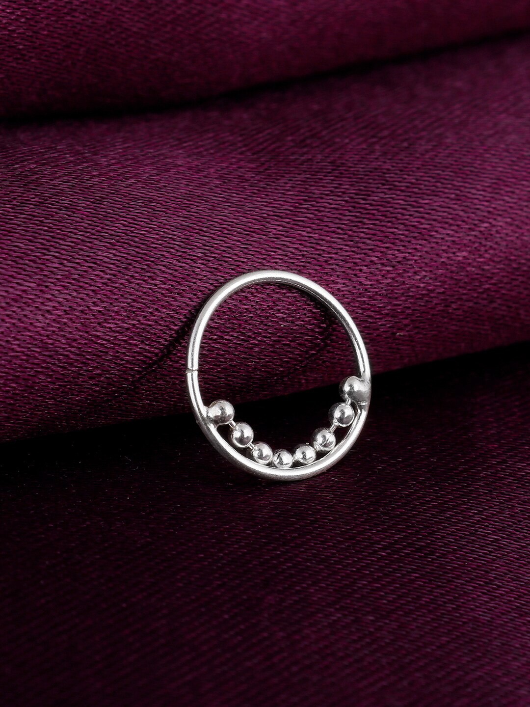 

GIVA 925 Sterling Silver Chain Beads Nose Ring