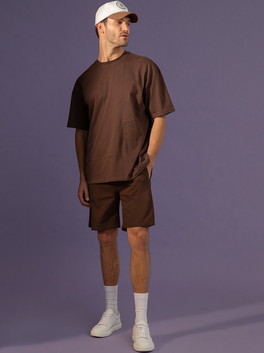 

DeFacto Men Regular Fit Sports Shorts, Brown