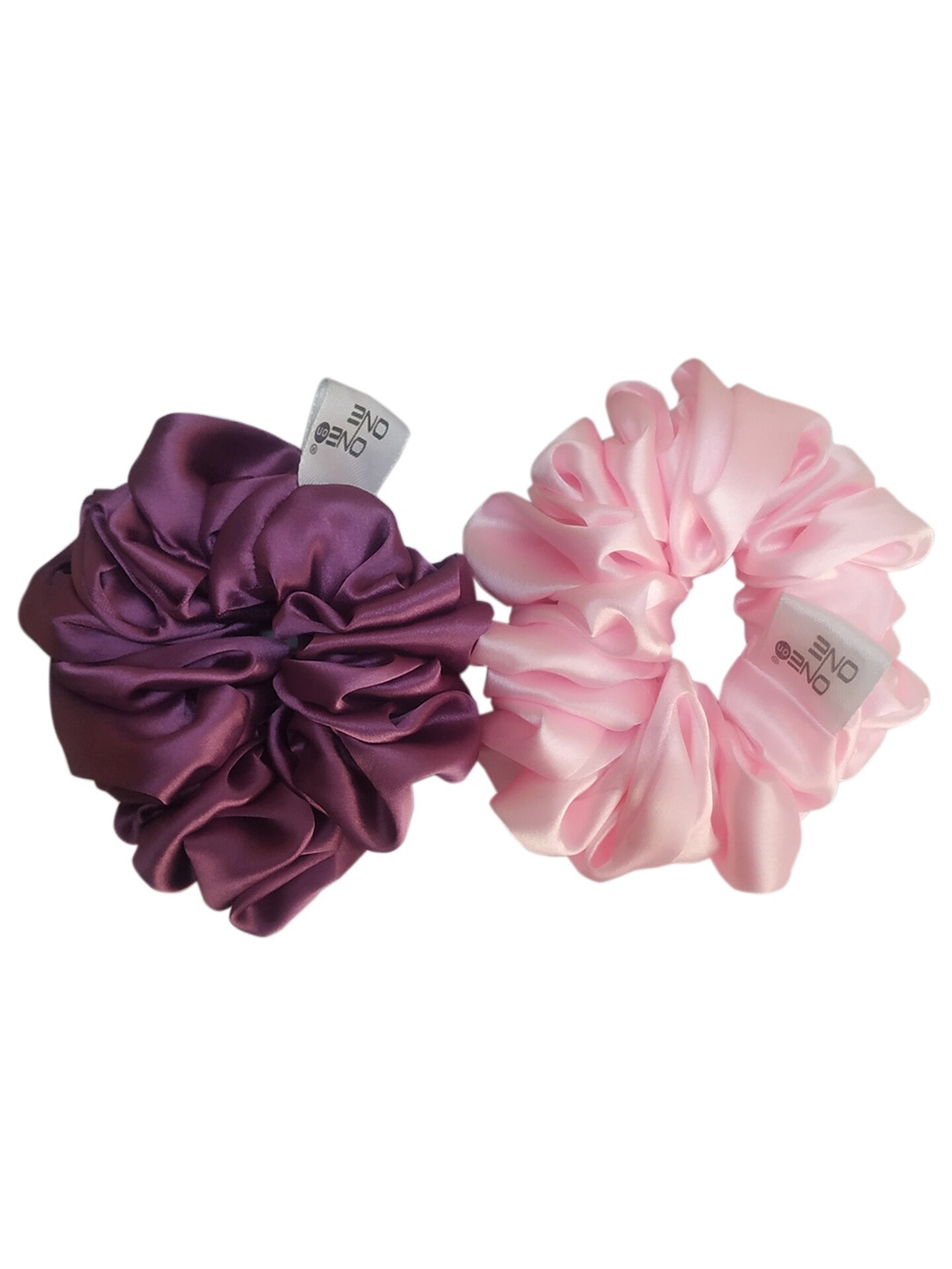 

ONE on ONE Set of 2 Ponytail Holders, Purple