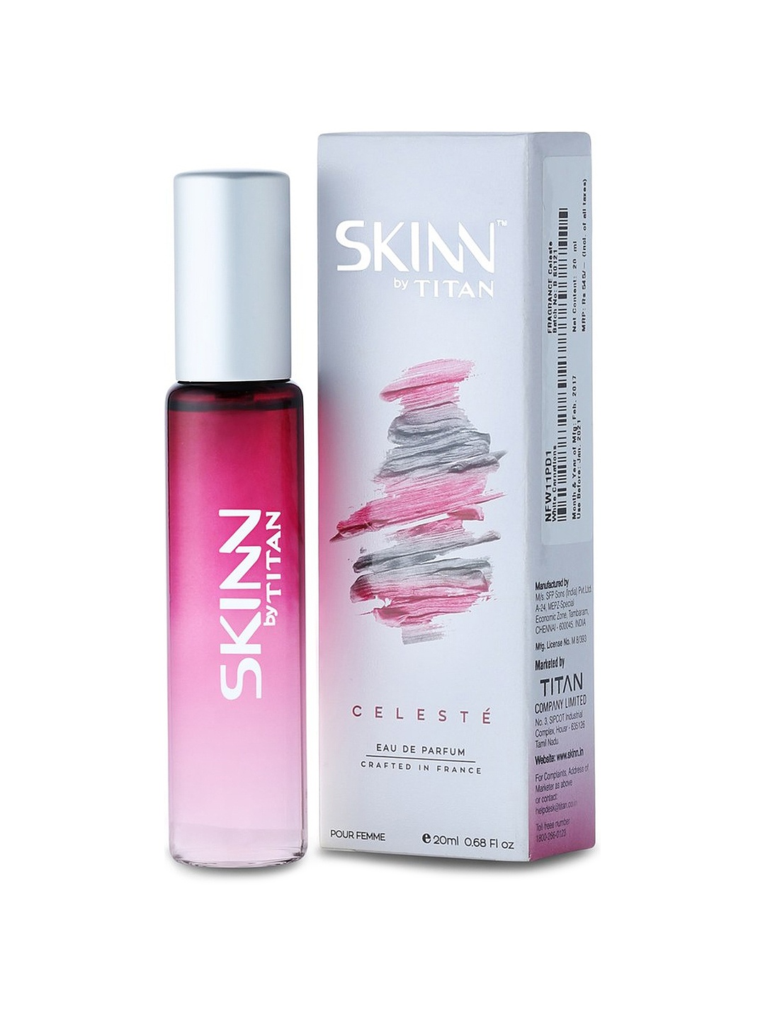 

SKINN by Titan Women Celeste Eau de Parfum 20 ml, Pink