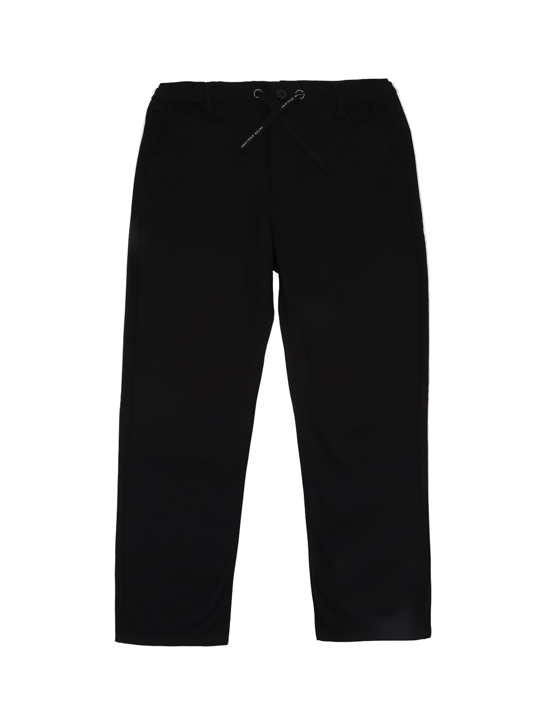 

Peter England Boys Mid-Rise Trousers, Black