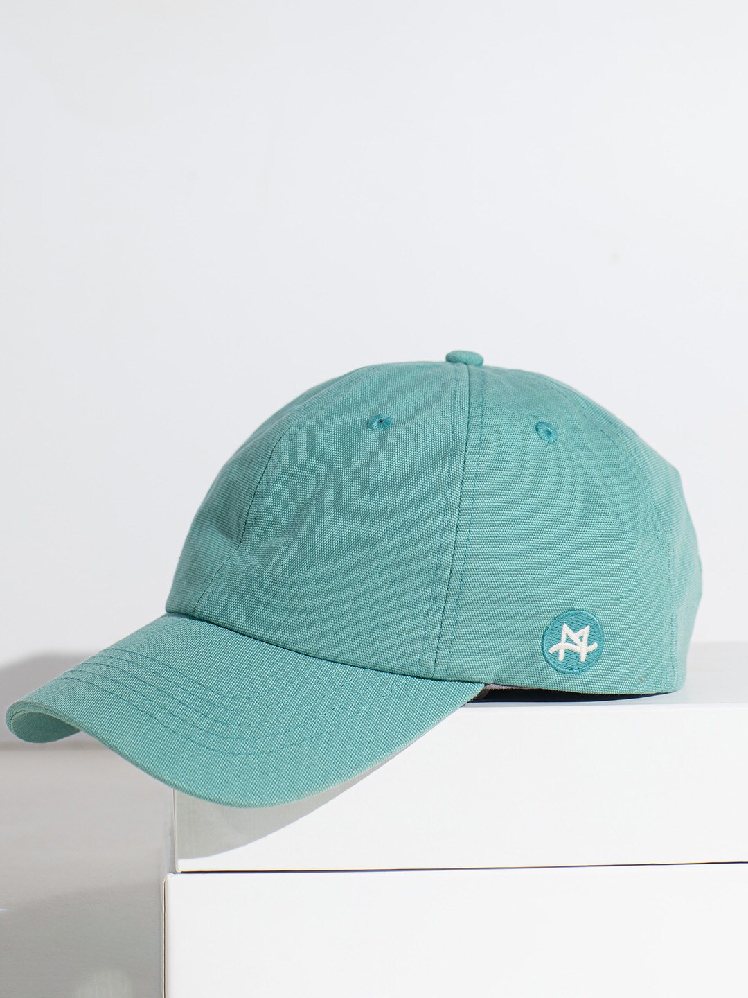 

The Mad Hatters Women Cotton Canvas Baseball Cap, Teal