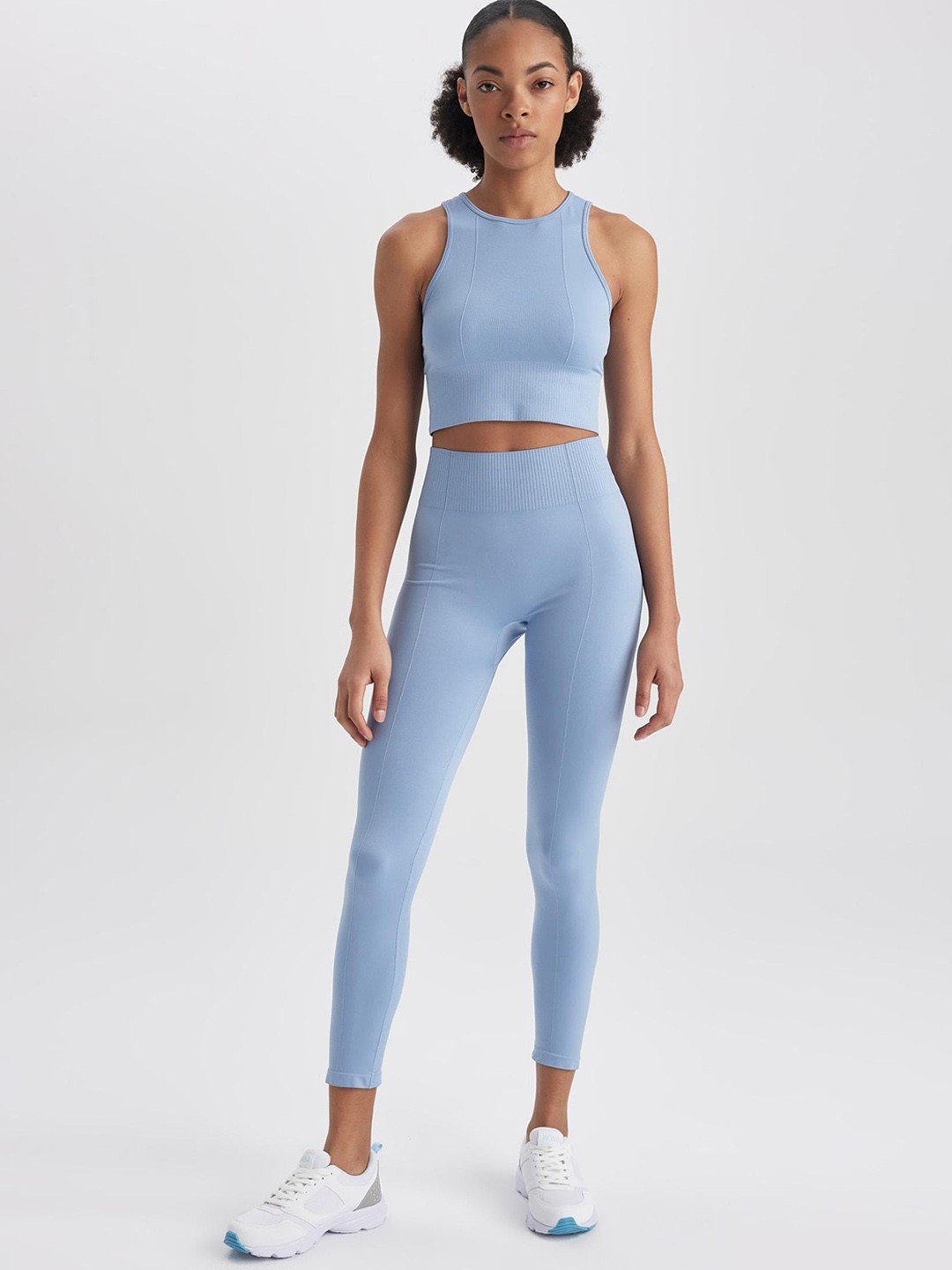 

DeFacto Ankle Length Training Tights, Blue