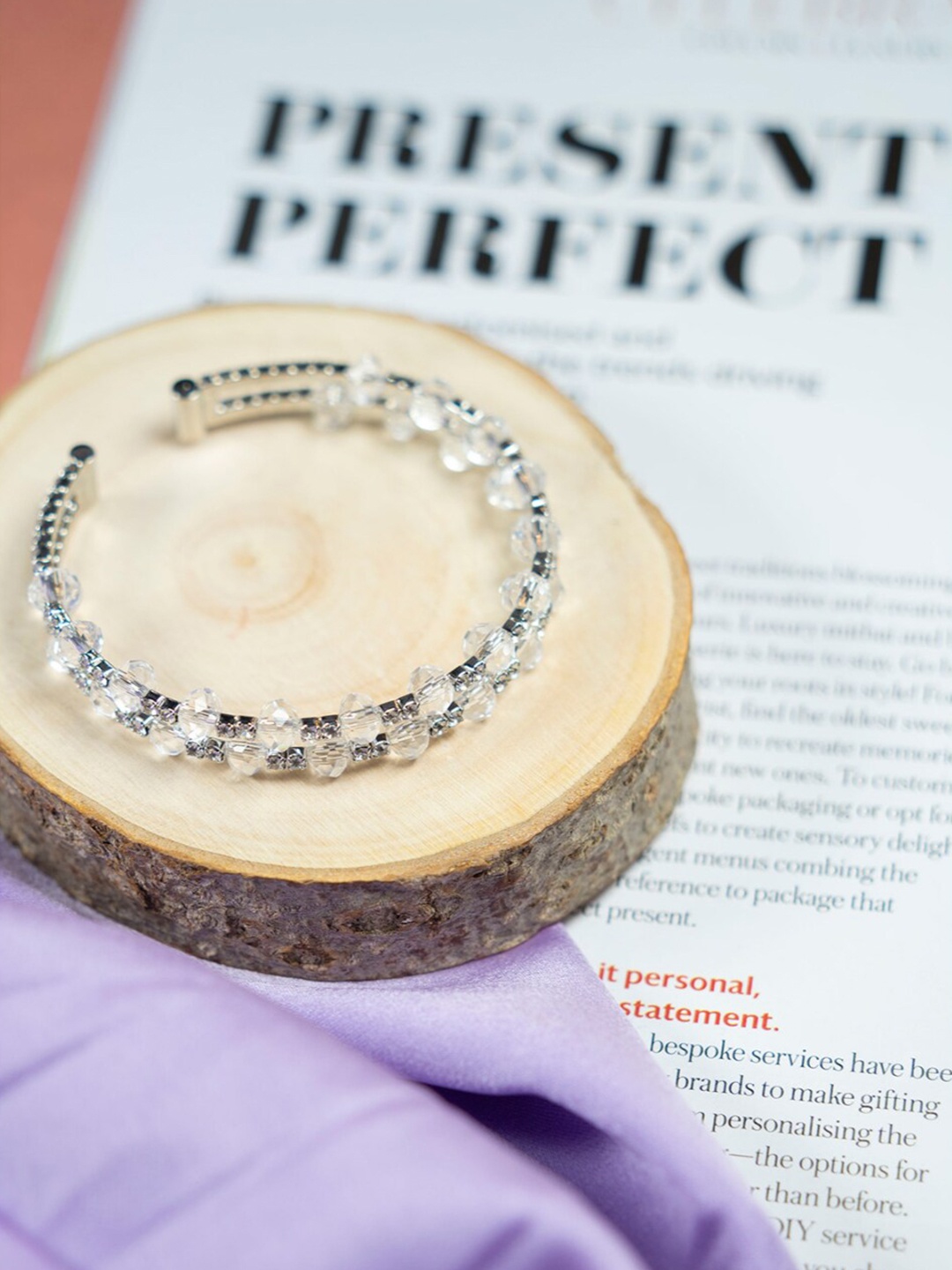 

SALTY Gold-Plated Cuff Bracelet