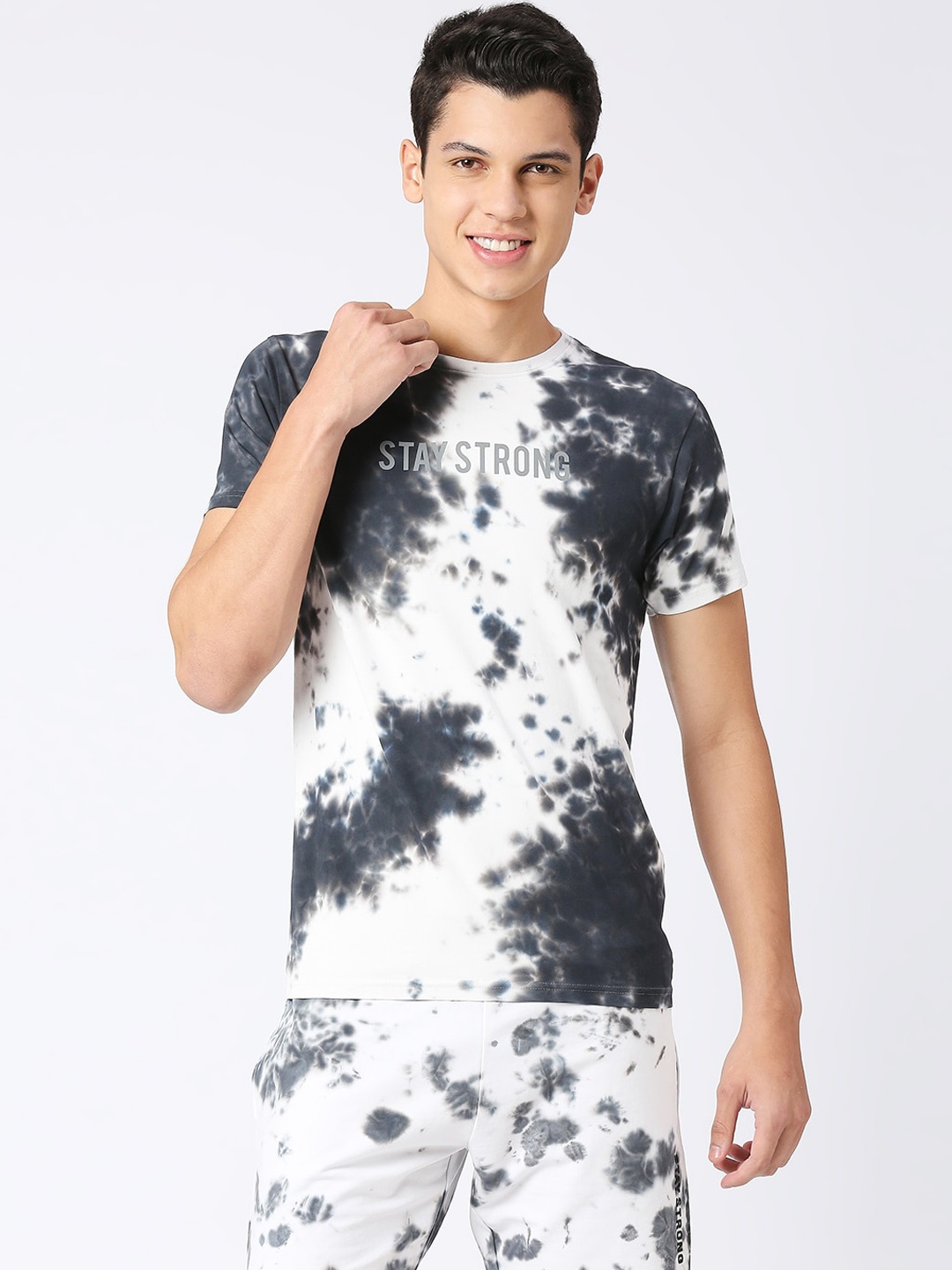 Pepe Jeans Tie & Dyed Cotton Shorts, White