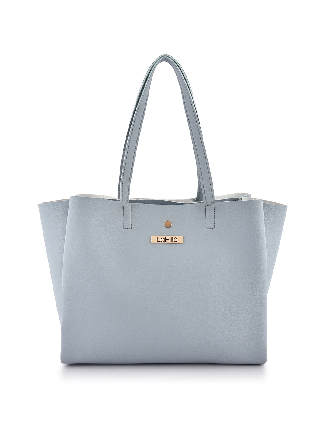 

LaFille Textured Structured Tote Bag, Turquoise blue