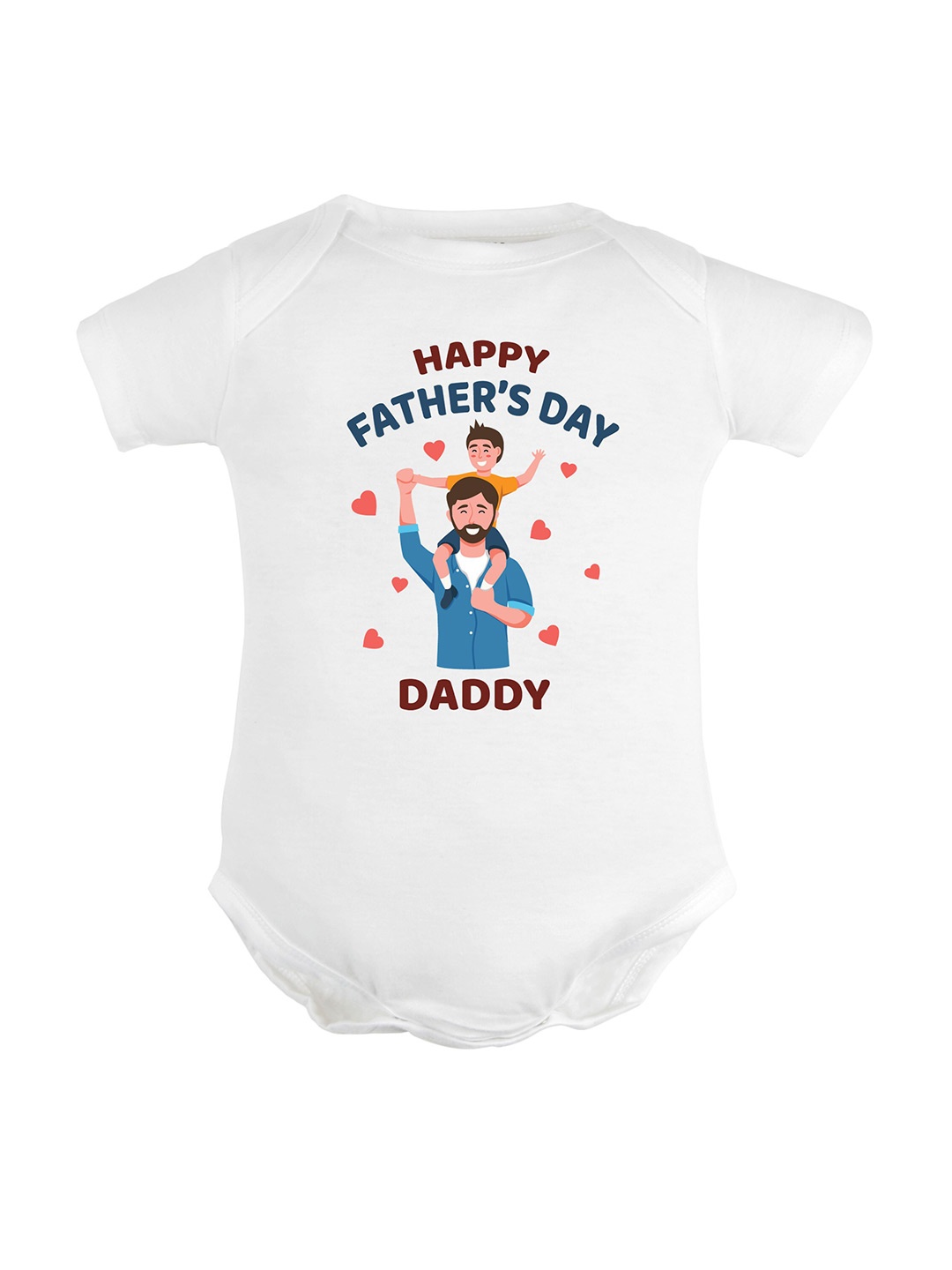 

FflirtyGo Baby Fathers Day Bodysuit, White