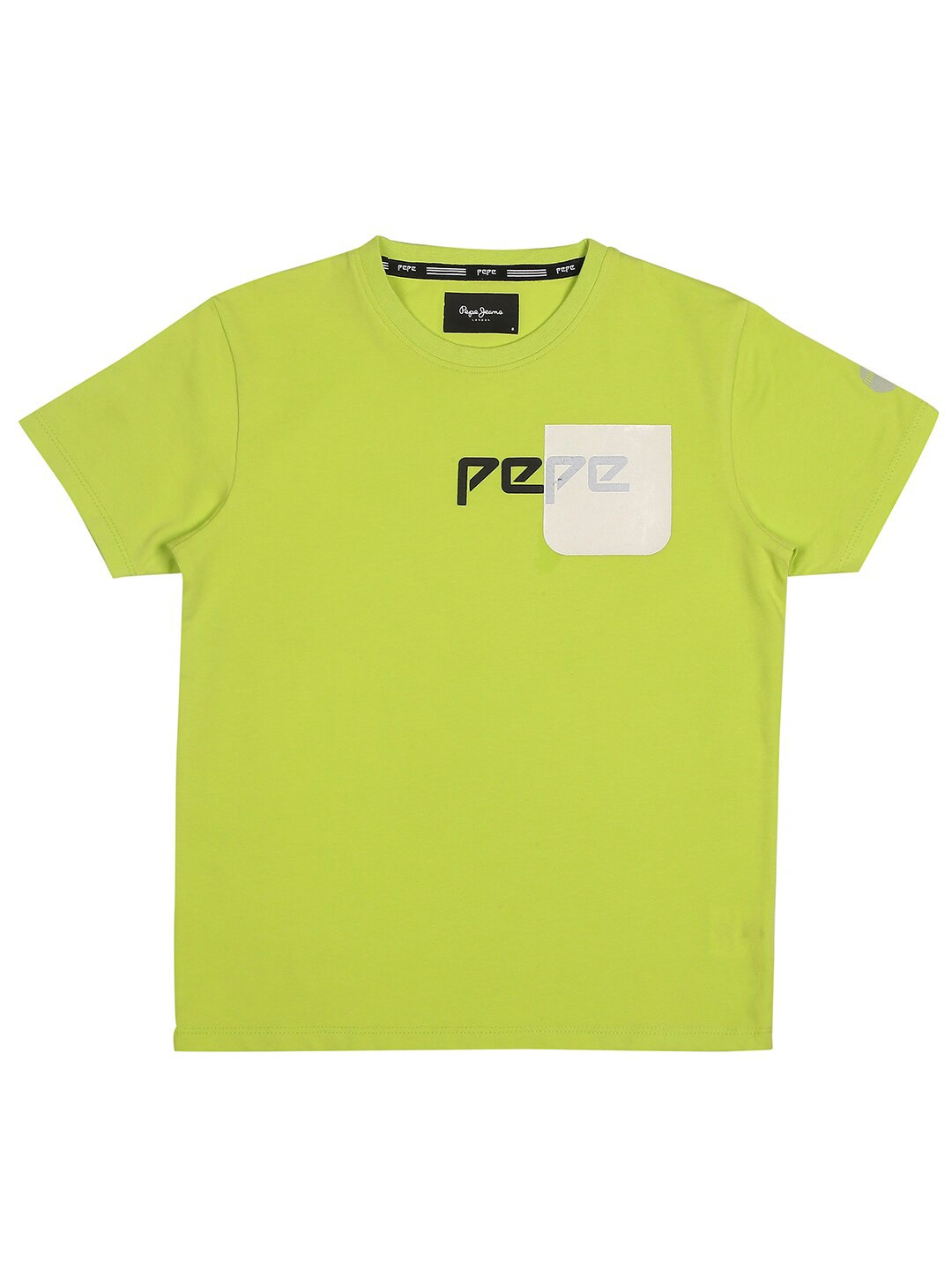 

Pepe Jeans Boys Printed Regular Fit T-shirt, Green
