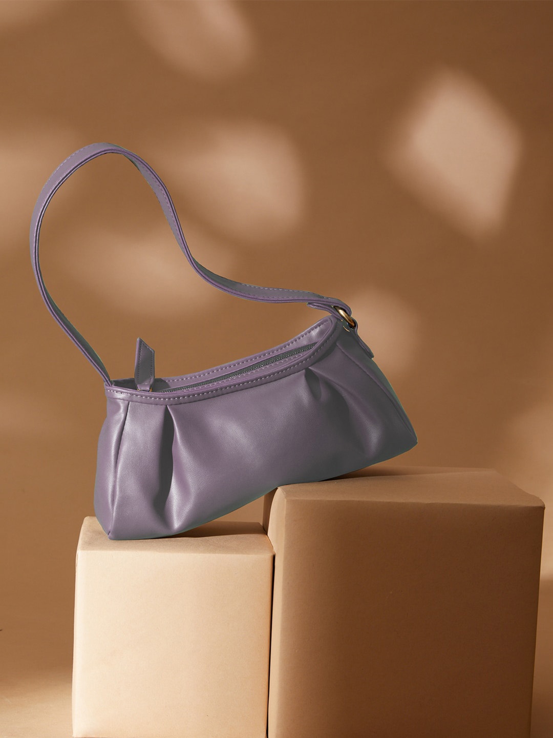 

IMARS Structured Handheld Bag, Mauve