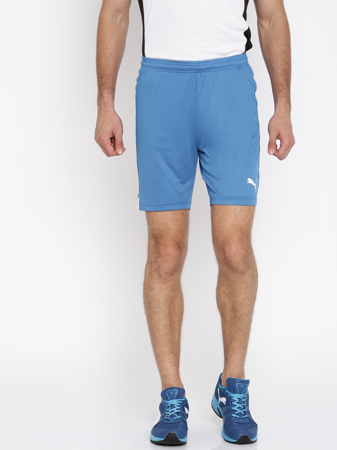 

Puma Men Blue DryCELL ftblTRG Sports Shorts
