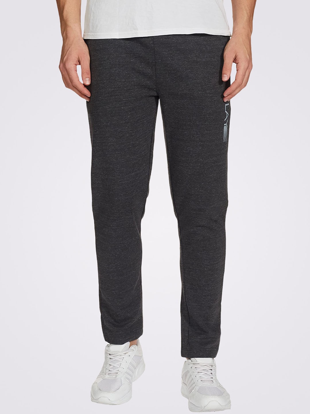 

Fruit of the loom Men Ultra-Soft Track Pants, Charcoal
